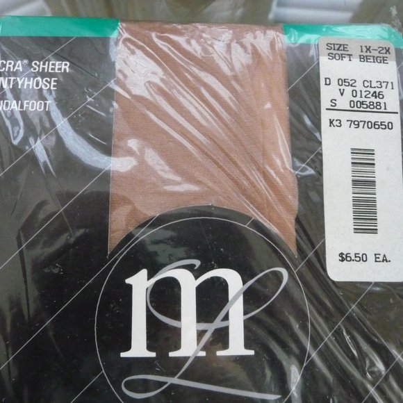 Assorted 1X - 2X panty hose - Picture 3 of 6